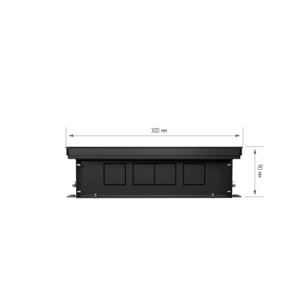 Конвектор внутрипольный Royal Thermo ATRIUM-90/300/900-DG-U-LB