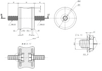 Комплект виброопор для кондиционера RF-V120P