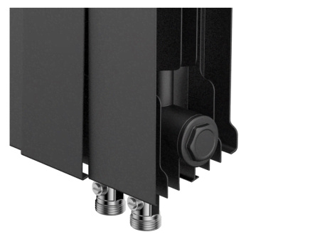 Радиатор Royal Thermo PianoForte 300 /Noir Sable - 8 секц. VDR